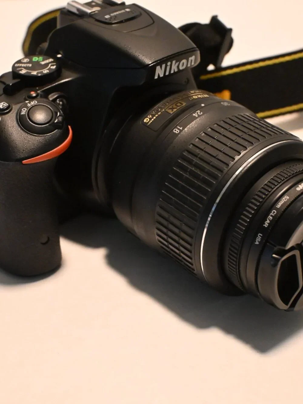 Nikon D5500 DSLR camera with 18-55 mm & 55-200 mm lenses. Many extras included.